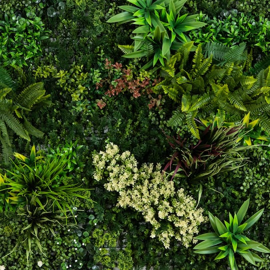 40" Amazon Rainforest Artificial Living Wall Panel